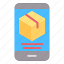 phone, delivery, package, logistic, mobile