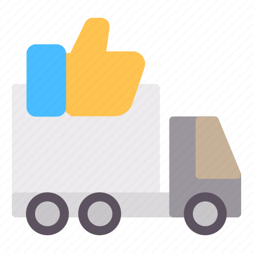 Truck, delivery, shipping, order, like icon - Download on Iconfinder