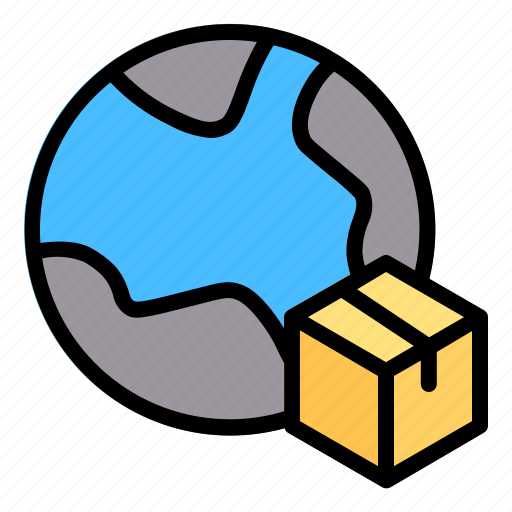 Delivery, worldwide, global, international, shipping icon - Download on Iconfinder