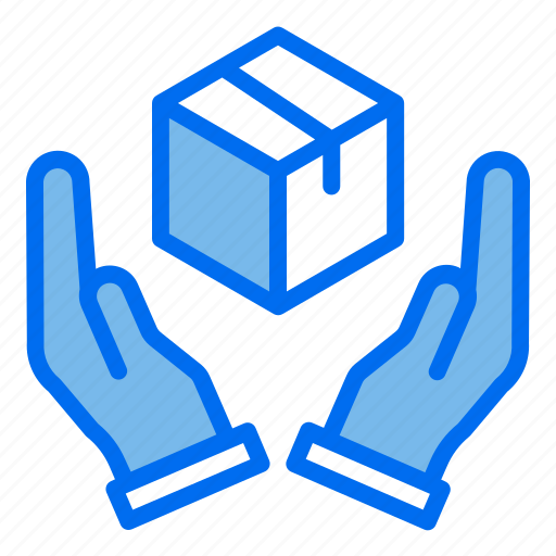 Delivery, box, hands, logistic, package icon - Download on Iconfinder