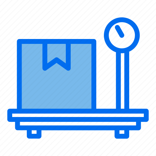 Scale, logistic, weight, package, delivery icon - Download on Iconfinder