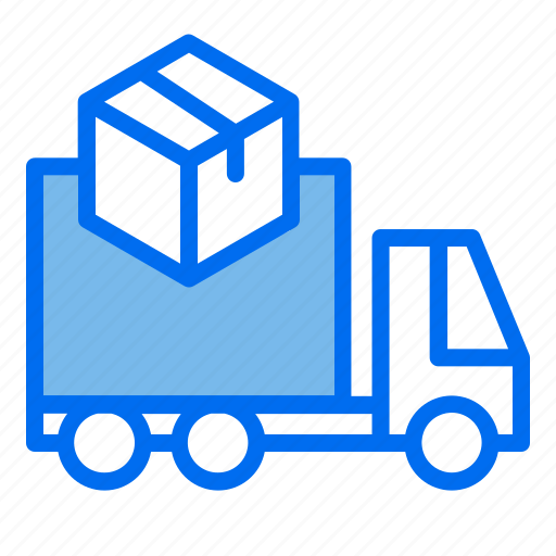 Truck, delivery, shipping, box, order icon - Download on Iconfinder