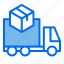 truck, delivery, shipping, box, order 