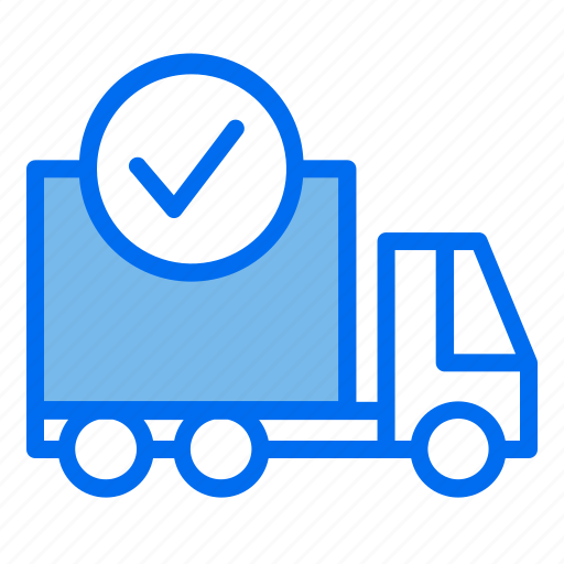 Truck, delivery, shipping, complete, order icon - Download on Iconfinder