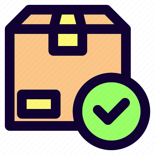 Box, check, delivery, package, parcel, shipping icon - Download on ...
