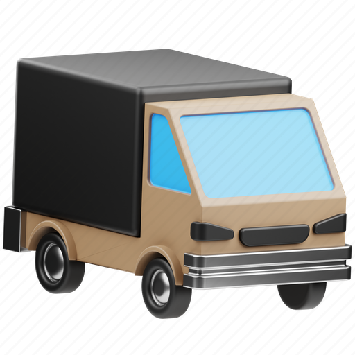 Truck 3D illustration - Download on Iconfinder on Iconfinder