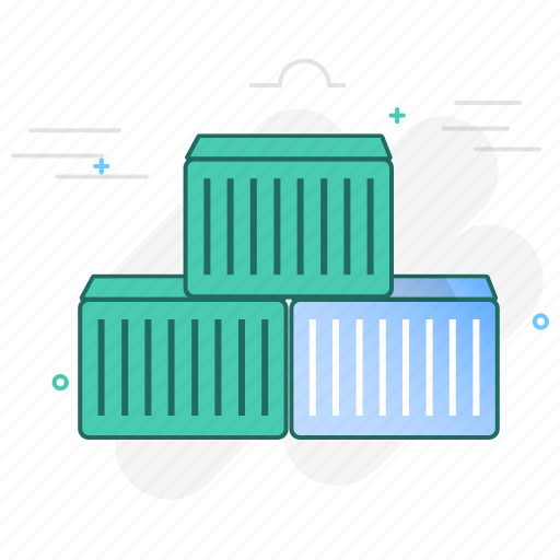 Cargo, container, logistics, package, shipment icon - Download on Iconfinder