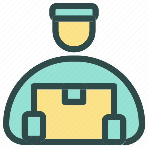 Courier, delivery, shipping icon - Download on Iconfinder