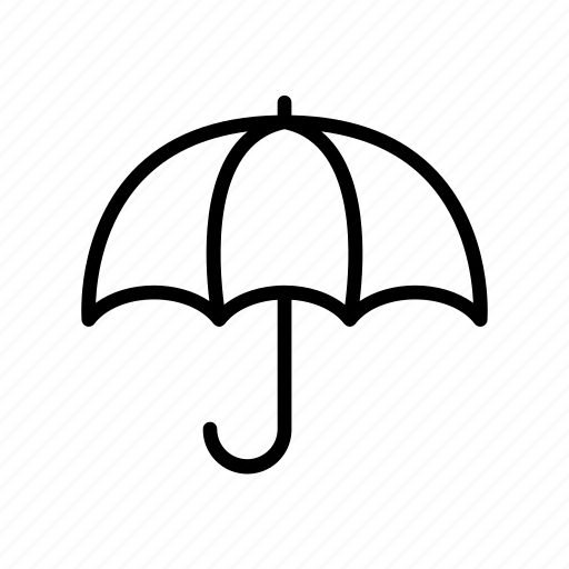 Logistic, delivery, keep dry, umbrella, warning icon - Download on Iconfinder