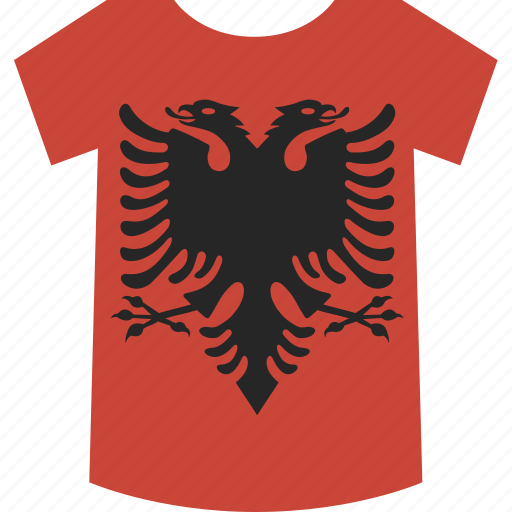 Albania, shirt icon - Download on Iconfinder on Iconfinder