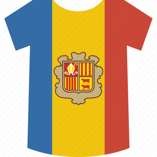 Andorra, shirt icon - Download on Iconfinder on Iconfinder