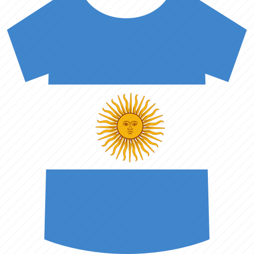Argentina, shirt icon - Download on Iconfinder on Iconfinder