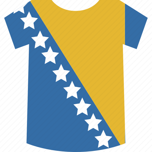 And, herzegovina, shirt, bosnia icon - Download on Iconfinder