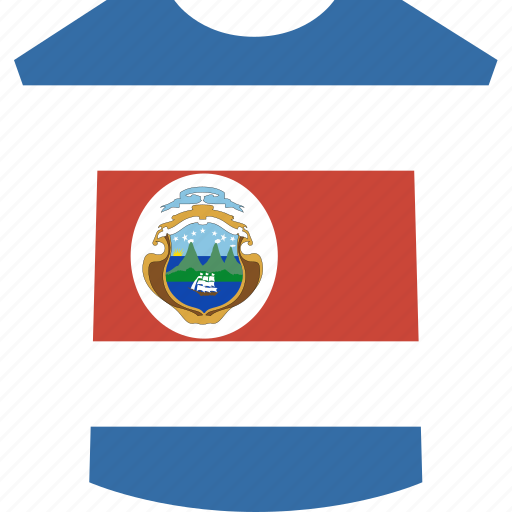 Costa, shirt, rica icon - Download on Iconfinder