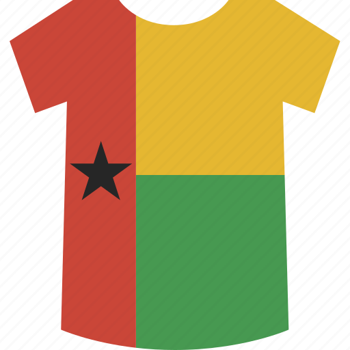 Guinea, bissau, shirt icon - Download on Iconfinder