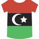 shirt, libya