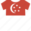 shirt, singapore 
