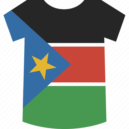 Sudan, shirt, south icon - Download on Iconfinder