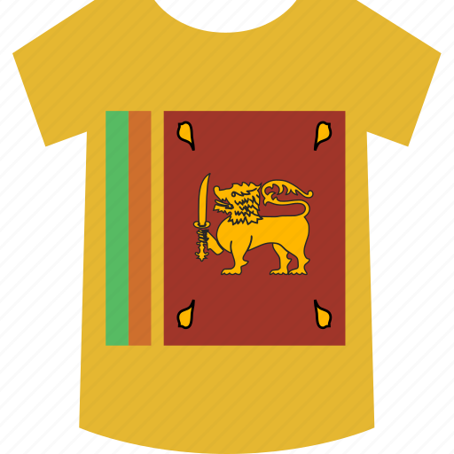 Sri, lanka, shirt icon - Download on Iconfinder