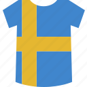 sweden, shirt