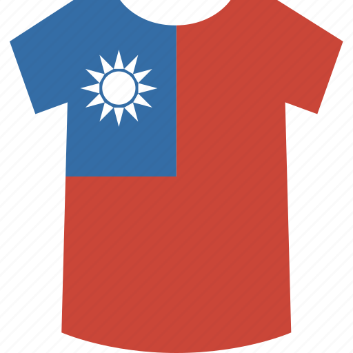Taiwan, shirt icon - Download on Iconfinder on Iconfinder