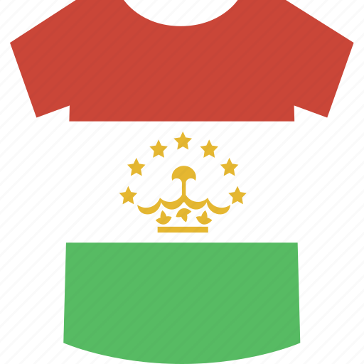 Tajikistan, shirt icon - Download on Iconfinder