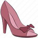 fashion shoes, heel shoes, heels, lady sandal, slingback, stiletto heel 