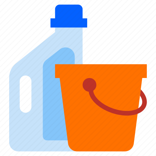 Household, appliances, house, backet, clean icon - Download on Iconfinder