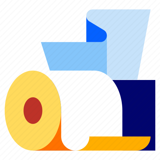 Tissue, toilet, bathroom, towel, paper icon - Download on Iconfinder