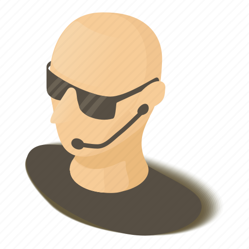 Face, guard, isometric, muscle, nightclub, object, security icon - Download on Iconfinder