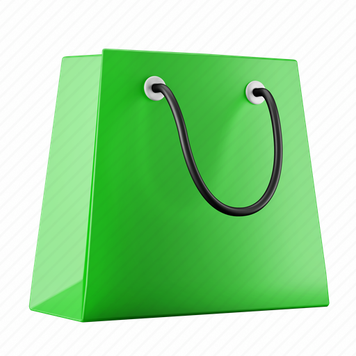 Shopping, bag, purchase, buy 3D illustration - Download on Iconfinder