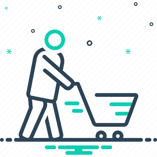 Buying, buying cart, consumable, customer, prospective buyer, shopping, trolley icon - Download on Iconfinder