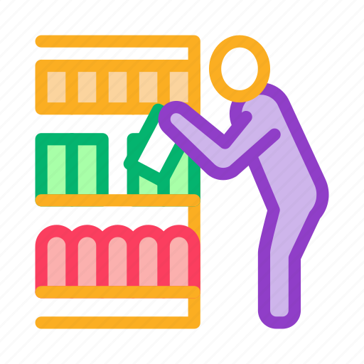 Choose, man, products, shoplifting icon - Download on Iconfinder