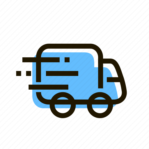 Delivery, e-commerce, fast, logistics, shopping, transport, truck icon - Download on Iconfinder