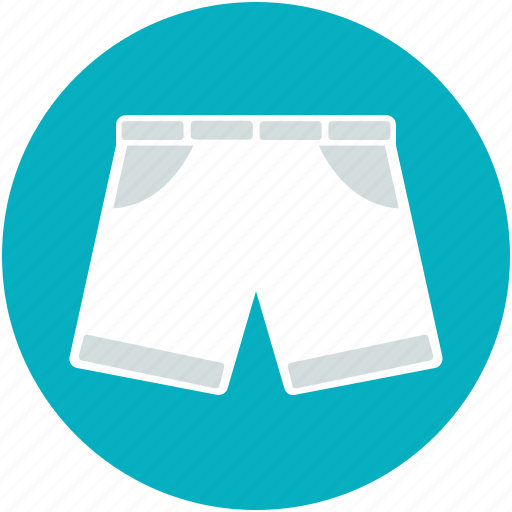 Denim shorts, shorts, sports shorts, summer wear, swimwear icon - Download on Iconfinder