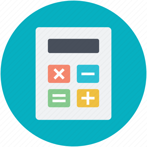 Accounting, calculating device, calculator, digital calculator, math icon - Download on Iconfinder