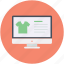 computer screen, ecommerce, monitor webpage, online shopping, webshop 