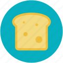 bread, bread slice, breakfast, sandwich, toast