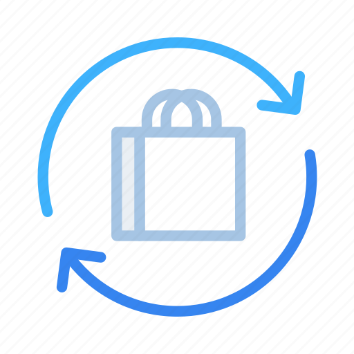 Ecommerce, product, refund, reorder, return, shopping icon - Download ...