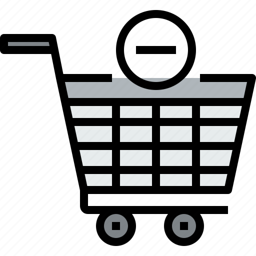 Cart, commerce, market, remove, sale, shop, shopping icon - Download on Iconfinder