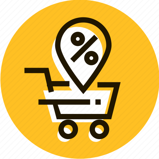 Basket, buy, discount, diskount, price, profit, sale icon - Download on Iconfinder