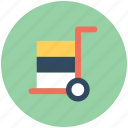 hand trolley, hand truck, luggage cart, platform truck, trolley