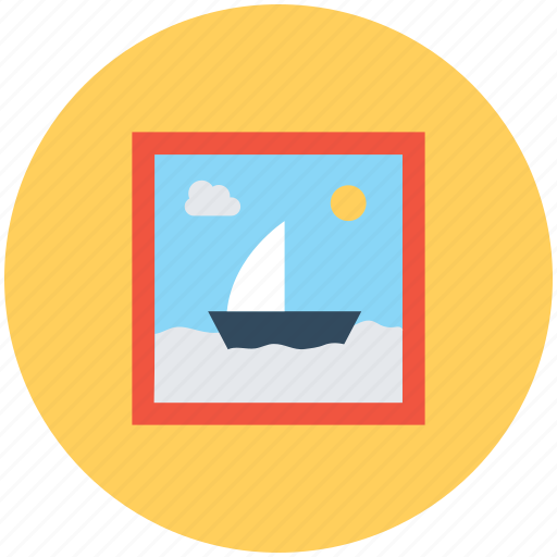 Image, landscape, photo, photo frame, picture icon - Download on Iconfinder