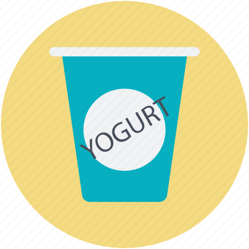 Dairy product, food container, natural food, product packaging, yogurt icon - Download on Iconfinder