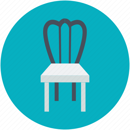 Chair, desk chair, dining chair, furniture, seat icon - Download on Iconfinder