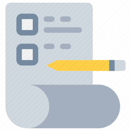 Check, document, file, list, shop, shopping, wishlist icon - Download on Iconfinder