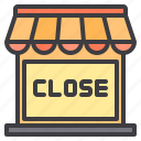 close, commerce, sale, shopping, store