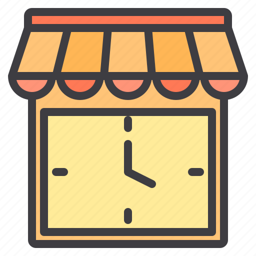 Commerce, sale, shopping, store, time icon - Download on Iconfinder