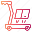 cart, delivery, heavy, trolley 