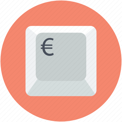 Currency sign, euro sign, keyboard key, money, online finance icon - Download on Iconfinder